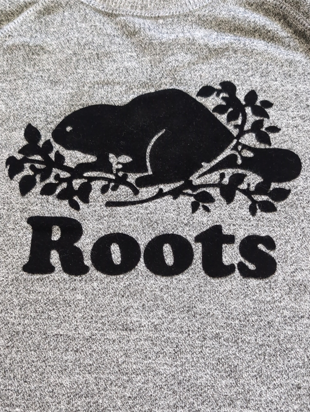 Roots Canada Heritage Salt & Pepper Crewneck Sweatshirt - Men's/Unisex M - Picture 10 of 12